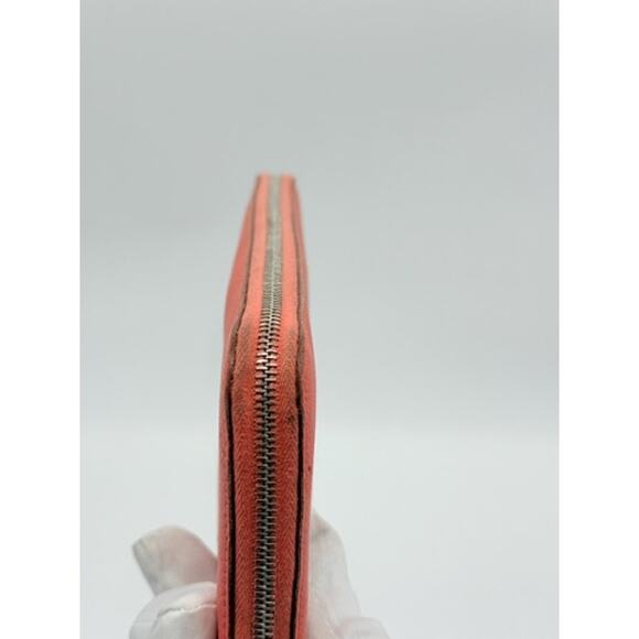 Hermes Azap Long Silk'in Flamingo Leather Wallet Pink*BEAUTIFUL CONDITION - Picture 14 of 16